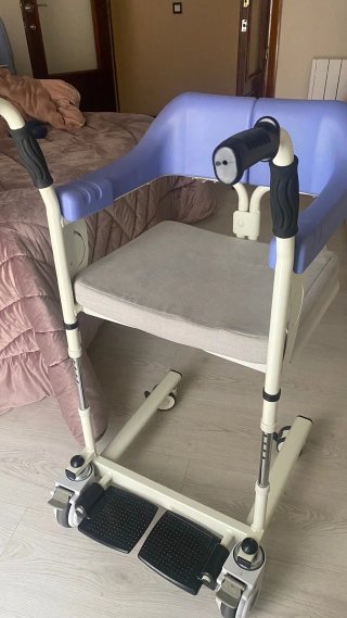 Silla de ducha, WC y transferencia