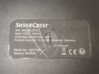 Teclado Gamer SilverCrest Snakebyte Retroiluminado