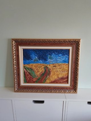 Cuadro al óleo paisaje