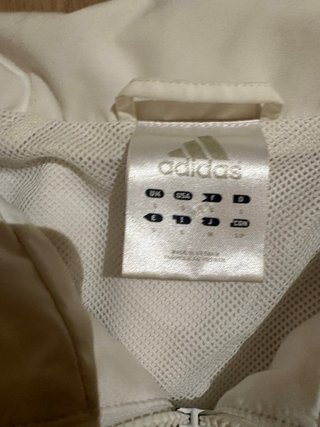 Chaqueta Adidas Vintage Azul y Blanca