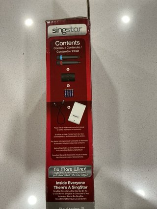 Pack Microfonos Singstar PS2 Inalambricos