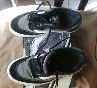 Vans Scarpe Skateboarding Nere/Grigie