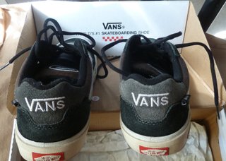 Vans Scarpe Skateboarding Nere/Grigie