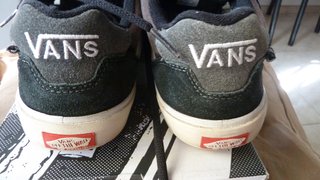 Vans Scarpe Skateboarding Nere/Grigie