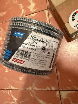 Discos Corte 125mm 25 unidades y Mil Hojas (10uds)