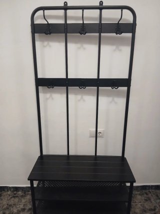 Perchero Metálico Ikea Negro