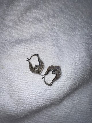 Pendientes Vintage Antiguos de Plata