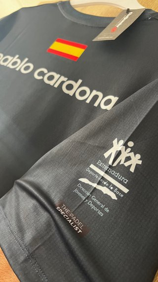 Camiseta Pablo Cardona Premier Padel Bullpadel