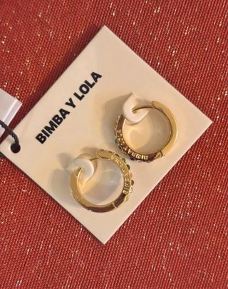 Pendientes Bimba y Lola dorados