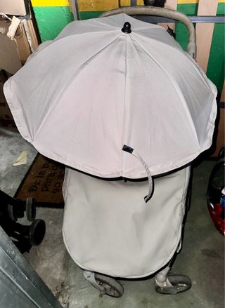 Cochecito Bébécar Ip-Op XL Cromado Eco Piel