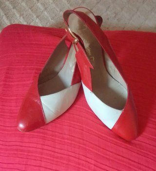 ZAPATOS PIEL ROJOS MUJER