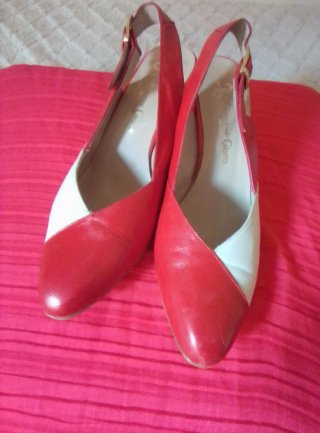 ZAPATOS PIEL ROJOS MUJER