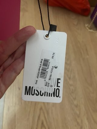 Bolso Moschino AGOTADO SIN ESTRENAR REBAJADÍSIMO