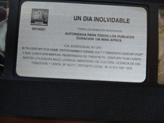 Película VHS