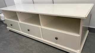 Mueble TV LIATORP Blanco