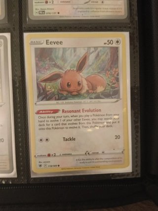 Cartas Pokémon Eevee