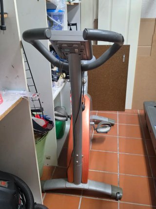 Bicicleta Estática Naranja