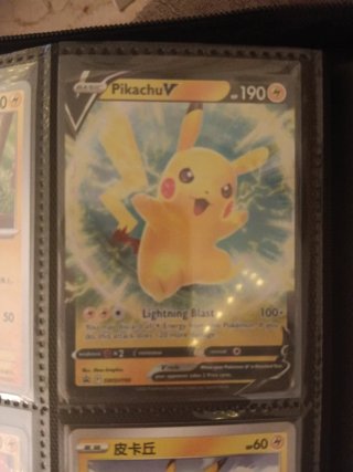 Cartas Pokémon Pikachu Pichu, raichu