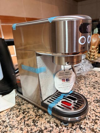 Cafetera Eléctrica Acero Inoxidable