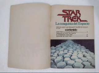 ANTIGUO CÓMIC STAR TREK LA CONQUISTA DEL ESPACIO