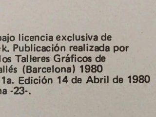 ANTIGUO CÓMIC STAR TREK LA CONQUISTA DEL ESPACIO