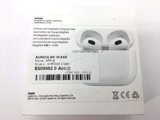 in-ear apple airpods 3 gen