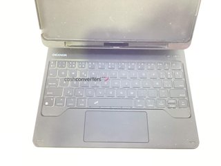 funda tablet dexnor diseño magnética flotante con trackpad retroiluminado bluetooth