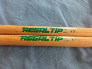 Baquetas Regal Tip 2-B Madera Vintage