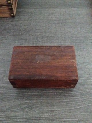 Cajita de madera decorada