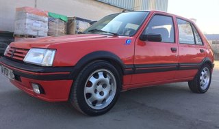 217-MOLDURAS Y ALETINES PEUGEOT 205 GTI