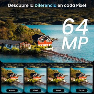 SIN ABRIR Cámara Digital 4K 64MP con WiFi