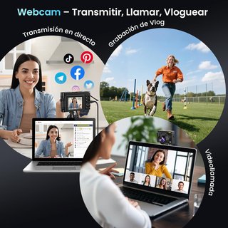 SIN ABRIR Cámara Digital 4K 64MP con WiFi