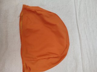 Gorro natación infantil naranja
