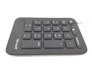 teclado numerico microsoft negro