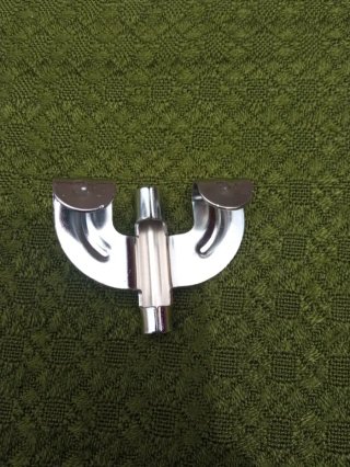 20 Garras Bombo Batería Cromadas