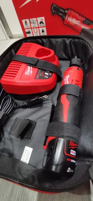 Llave Carraca Milwaukee M12 IR-201B