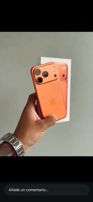 iPhone 17 Pro Max Naranja