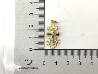 crucifijo oro 18k