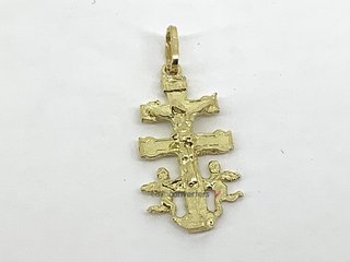 crucifijo oro 18k