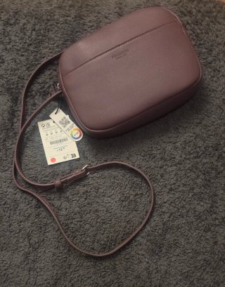 Bolso de hombro Pull&Bear morado