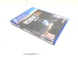resident evil 7 biohazard ps4