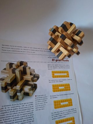 JUEGOS DE INGENIO DE MADERA ROMPECABEZAS PUZZLE