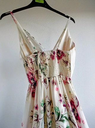 Vestido largo floral