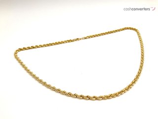 cadena oro 18k 25cm