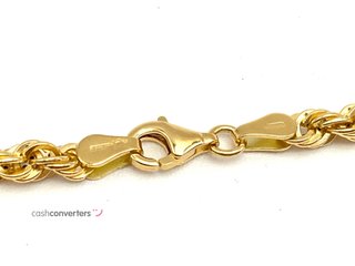 cadena oro 18k 25cm