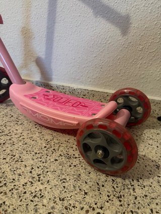 Patinete infantil 3 ruedas rosa