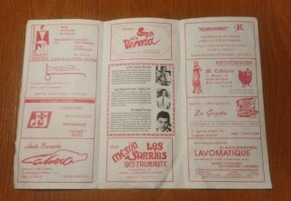 Cartel Corrida de Toros Zaragoza 1994