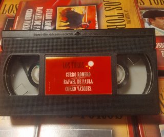 Colección VHS La Pasión por los Toros