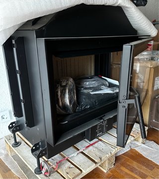 A.Caminetti Quattro 70 (12 kW) - Chimenea de Leña