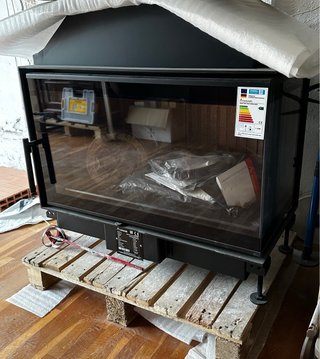 A.Caminetti Quattro 70 (12 kW) - Chimenea de Leña